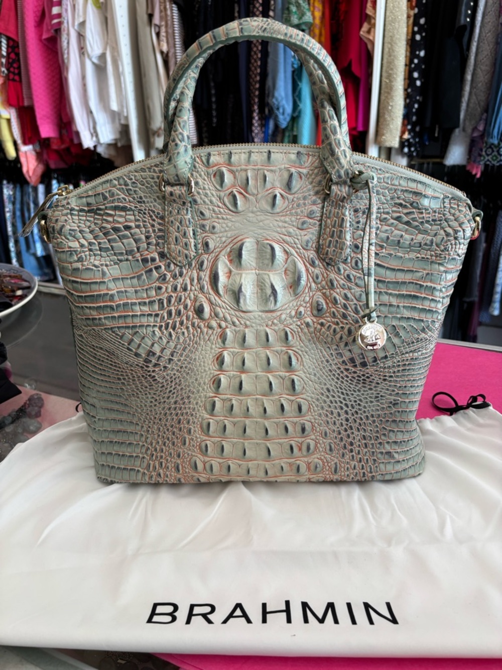 Brahmin Katie Melbourne bag - Golden Glow color